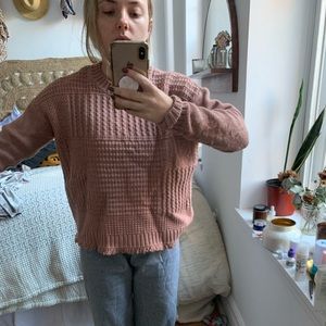 Madewell Cross-stitch sweater